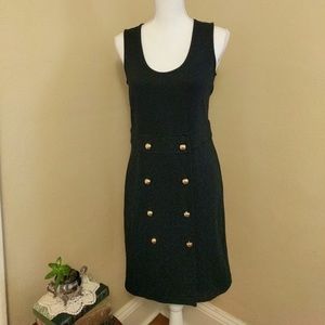 Liz Claiborne • Double Breasted Wrap Shift Dress